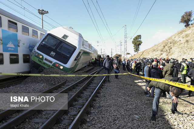 حادثه برخورد دو قطار مترو در خط تهران-کرج