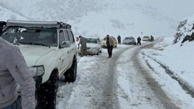 جاده برفی