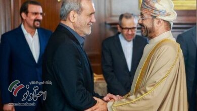 دیدار پزشکیان با وزیر خارجه عمان