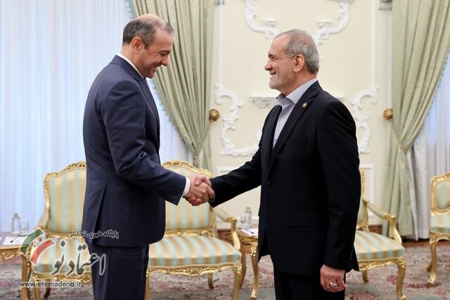 پزشکیان و آرمن گریگوریان